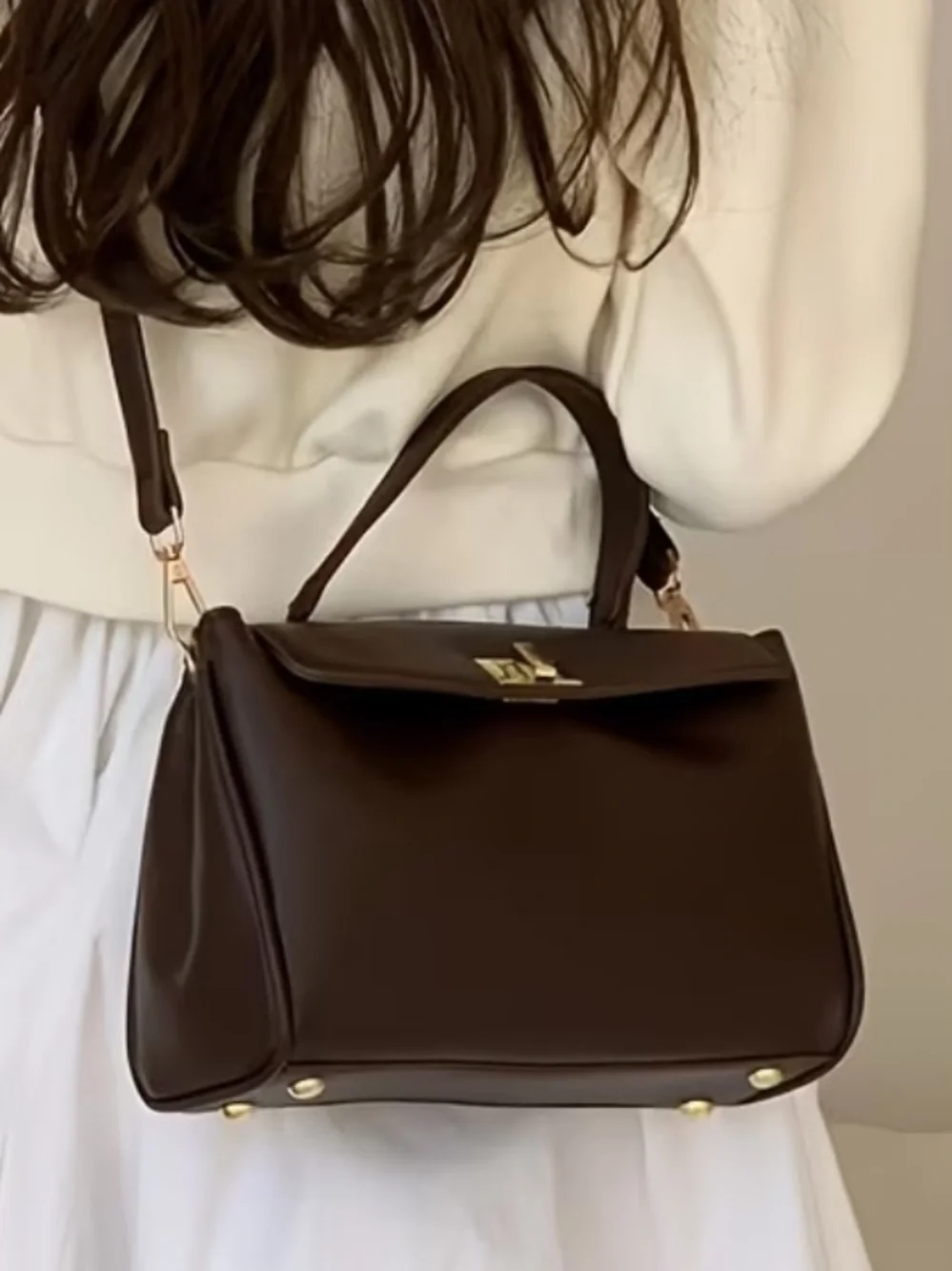 Vegan leather crossbody handbag Jw Pei Lucia dupe